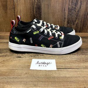 Marvel x TOMS Patterned Canvas Sneakers - Men's Size 10